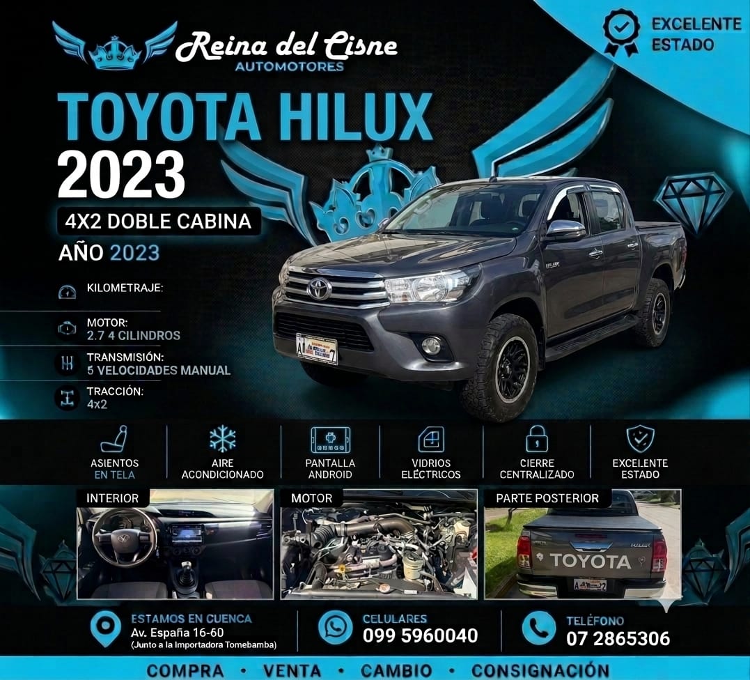 Toyota Hilux 2023 - Vista 1